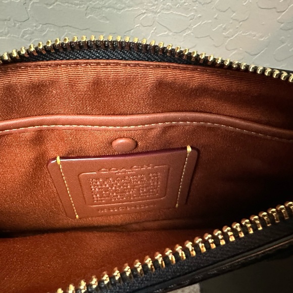 Coach Legacy Zip Top Crossbody in Signature Leather